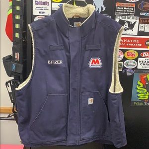 Carhartt FR rated lines vest size 2XL
